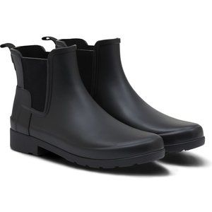 Hunter Refined Chelsea Ankle Rain Boots | Size 9 M